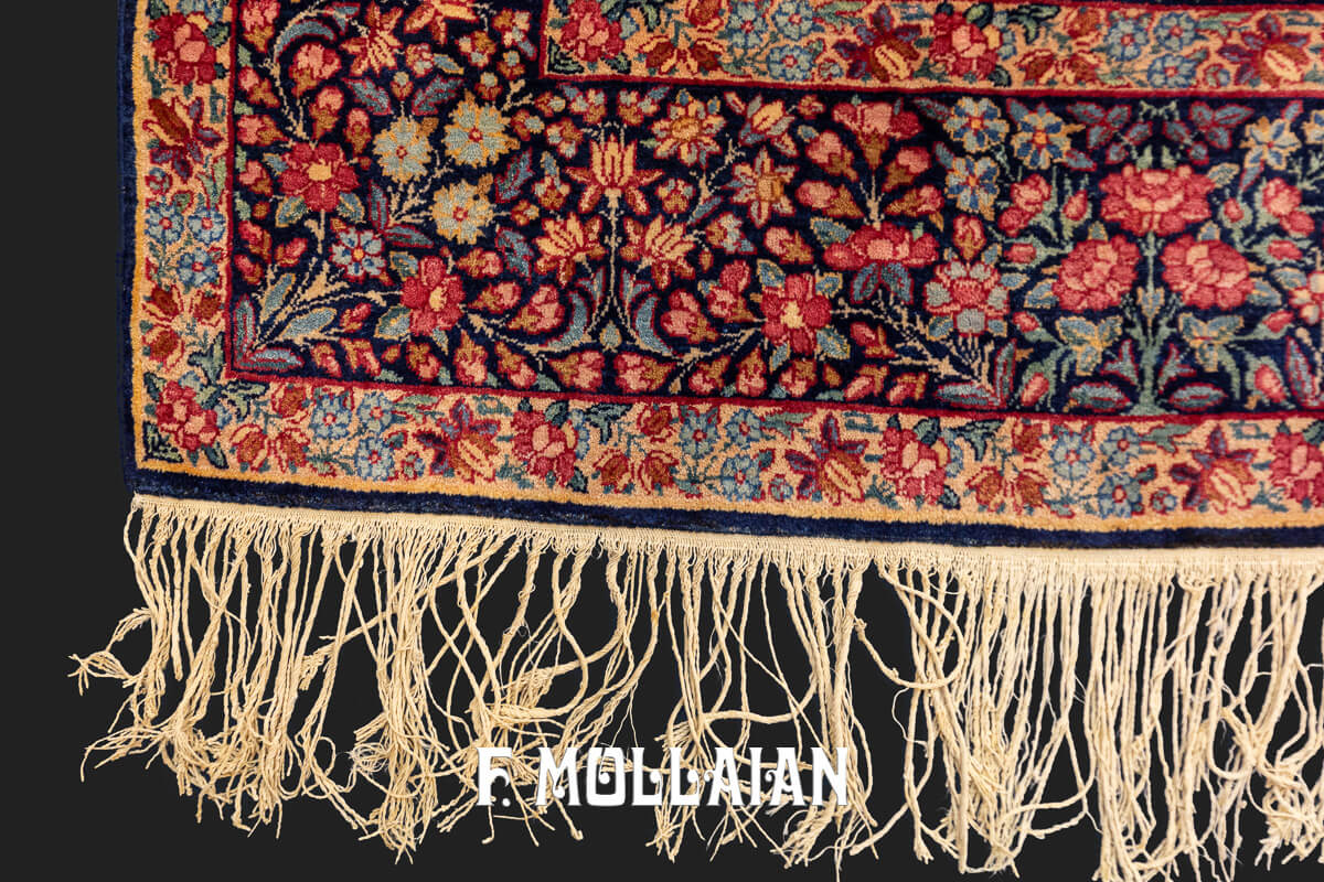 Antique Kerman Ravar Rug Floral Design n°:250176